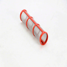 Фільтр сітка Ø 35 x 146 mm 30 Mesh, червоний, поліпропілен з н/ж сіткою CP16903-3-SSPP, CP16903-3-SSPP