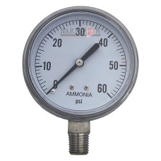 Манометр 2.5, 1/4LM 60PSI 2180DSX60, 34599060