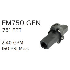Витратомір FM750 GFN Flowmeter Kit 2-40 GPM (6-150 lpm) 150 PSI (7 Bar) 01501