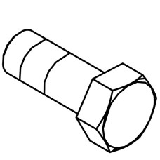 Болт 1/2-13 Х 1-1/4 19H2898, P88554, G10037, SN1823, 802-214C, G10574, 88707, 87670, 364224X1, 40644PF, 700710984, 33485PF, 68619, SN1187