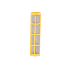 Фільтр сітка Ø 35 x 146 mm 80 Mesh, жовтий, поліпропілен з н/ж сіткою, AG052391, 6667717, 07.10682, LST180SS