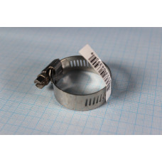 Хомут 19 - 38 mm; W=1/2 (для 1 AG200, Fertizer Solution, AG Suction) 48002501, K67004-0016, 364125X1, 053912540