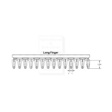 Решето Long Finger,1 5/8 Spacing,Touch Set Adjuster, 51.87x63.25 AH212245, AXE20457, AXE20457