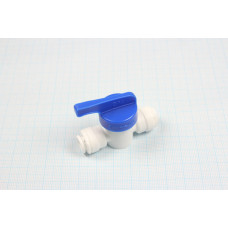 Клапан запірний 1/4 Tube O.D. x 1/4 Tube O.D. білий AHUC0404