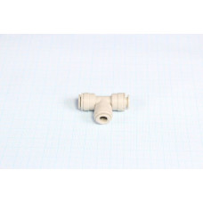 Фітінг Push Lock Т-подібний 1/4 O.D. x 1/4 O.D. x 1/4 O.D. ATU040404