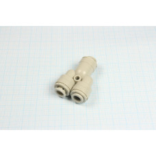 Фітінг Push Lock Y-подібний 1/4 Tube O.D. (дільник на 2 лінії) ATWD0404