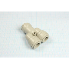 Фітінг Push Lock Y-подібний 3/8 Tube O.D. (дільник на 2 лінії) ATWD0606