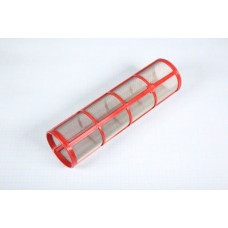 Фільтр сітка Ø 56 x 201 mm 30 Mesh, червоний, поліпропілен з н/ж сіткою CP15941-2-SSPP, CP15941-2-SSPP