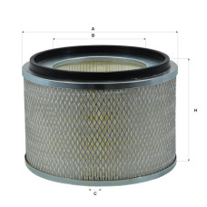 Фільтр повітряний (Вугільний) FCA2719MK, AG519413, AH115833, AG519413K, 21.00955, AG517804