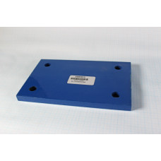 Пластина 1/2x5x8, опорна пластина з отворами, =BLU-JET BLUE= AM3513