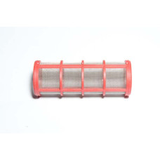 Фільтр сітка Ø 66 x 178 mm 30 Mesh, червоний, поліпропілен з н/ж сіткою LS230, LS230