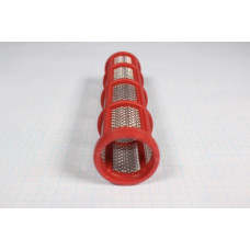 Фільтр сітка Ø 35 x 146 mm 16 Mesh, коричньовий, поліпропілен з н/ж сіткою LST116, LST116