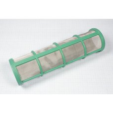 Фільтр сітка Ø 57 x 202 mm 100 Mesh, зелений, поліпропілен з н/ж сіткою LST15100, LST15100