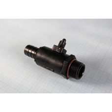 Кран шаровий 2-х ходовий 3/4 HB X  3/4 MNPT, Micro Valve LVHB075MTV
