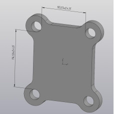 Пластина кріплення 90X114 PLATE90X114