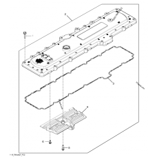 Клапанна кришка RE544397, DZ110904