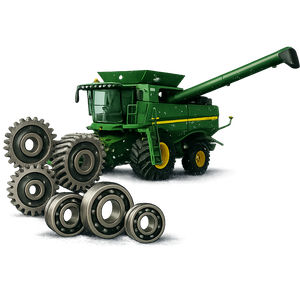 Розборка комбайнів, запчастини John Deere